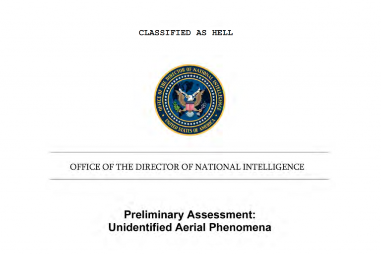 Classified UAP Report